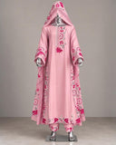 Ready To Wear Viral Long Kaftan Suit With Beautiful Embroidery Thread And Real Mirror Work on Neck