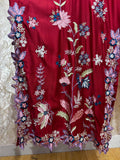 Ready To Wear Viral Long Kaftan Suit With Beautiful Embroidery Thread And Cut Work