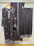 Ready To Wear Viral Long Pakistani Suit With Beautiful Embroidery Thread