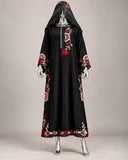 Ready To Wear Viral Long Kaftan Suit With Beautiful Embroidery Thread And Real Mirror Work on Neck