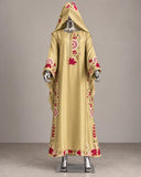 Ready To Wear Viral Long Kaftan Suit With Beautiful Embroidery Thread And Real Mirror Work on Neck